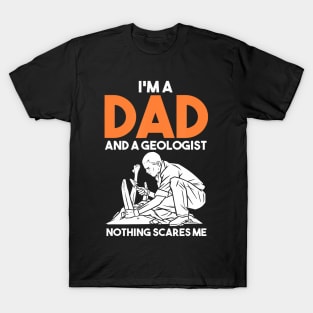 Geology Rock Collector Father Dad Geologist T-Shirt